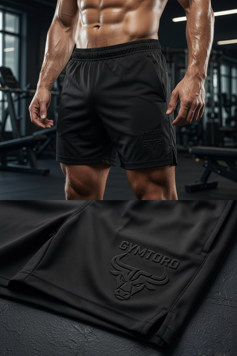 GymToro Black Shorts
