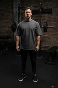 GymToro Heavyweight Box-Fit Tee – Charcoal