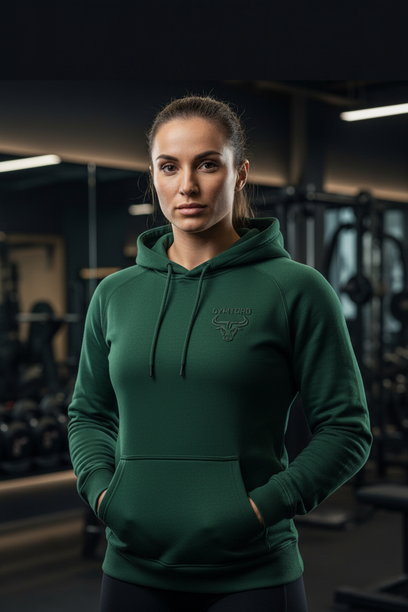 GymToro Women's Hoodie - Forest Green